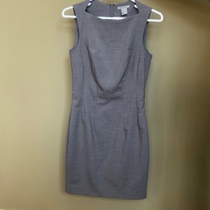 Gray business casual dress
